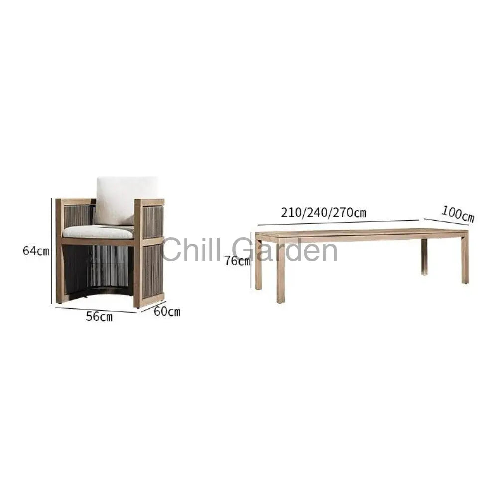戶外沙發 ︳沙發 咖啡桌︳戶外傢俬 Sofa028