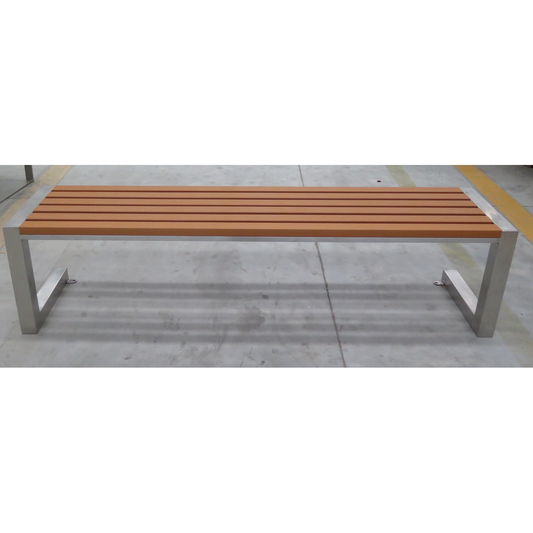 Outdoor eco-friendly wooden bench park bench (can be customized in size) EFWB-003