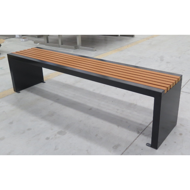 Outdoor eco-friendly wooden bench park bench (can be customized in size) EFWB-015
