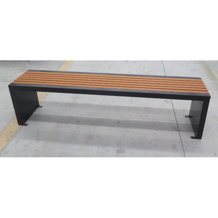 Outdoor eco-friendly wooden bench park bench (can be customized in size) EFWB-015