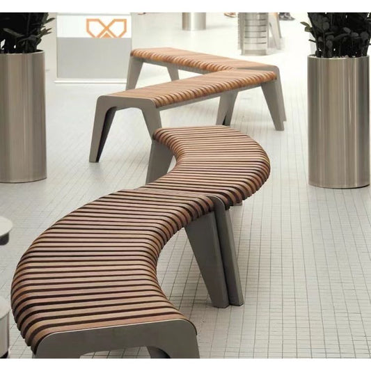 戶外環保木長椅 公園長椅 (可訂造尺寸)  EFWB-018