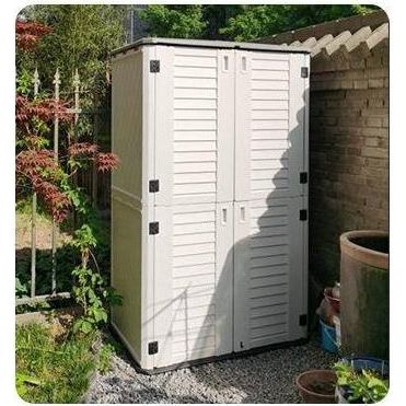 Chill Garden - HDPE 雙層戶外防水儲物櫃 -含層板| 戶外櫃 | 防水櫃 | 露台儲物櫃 | 露台戶外櫃 CH0003
