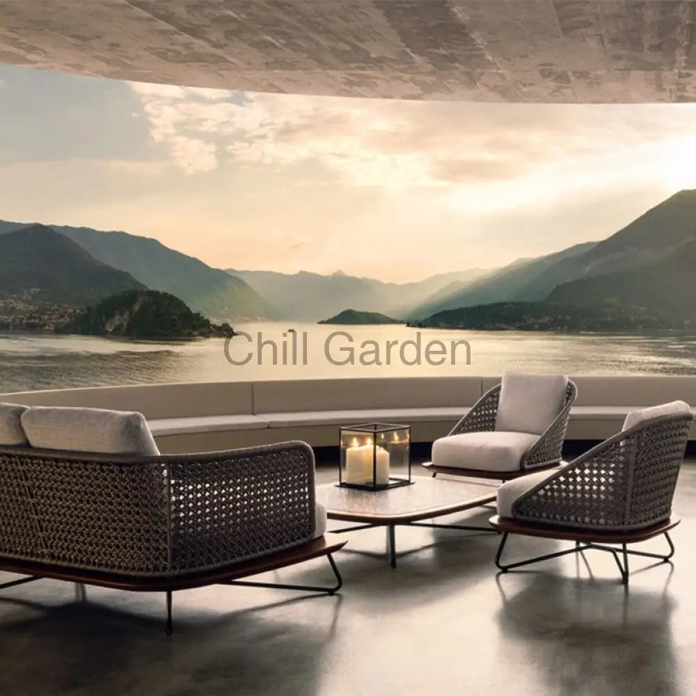 戶外沙發 ︳沙發 咖啡桌︳戶外傢俬 Sofa024