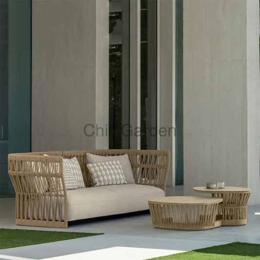 戶外沙發 ︳沙發 咖啡桌︳戶外傢俬 Sofa025