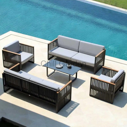 戶外沙發 ︳沙發 咖啡桌︳戶外傢俬 Sofa025