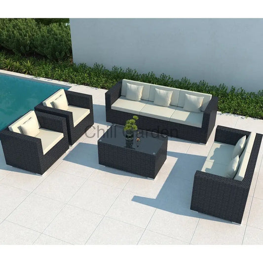 戶外沙發 ︳沙發 咖啡桌︳戶外傢俬 Sofa035