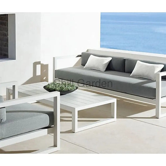 鋁合金 戶外沙發 ︳沙發 咖啡桌︳戶外傢俬 Sofa015