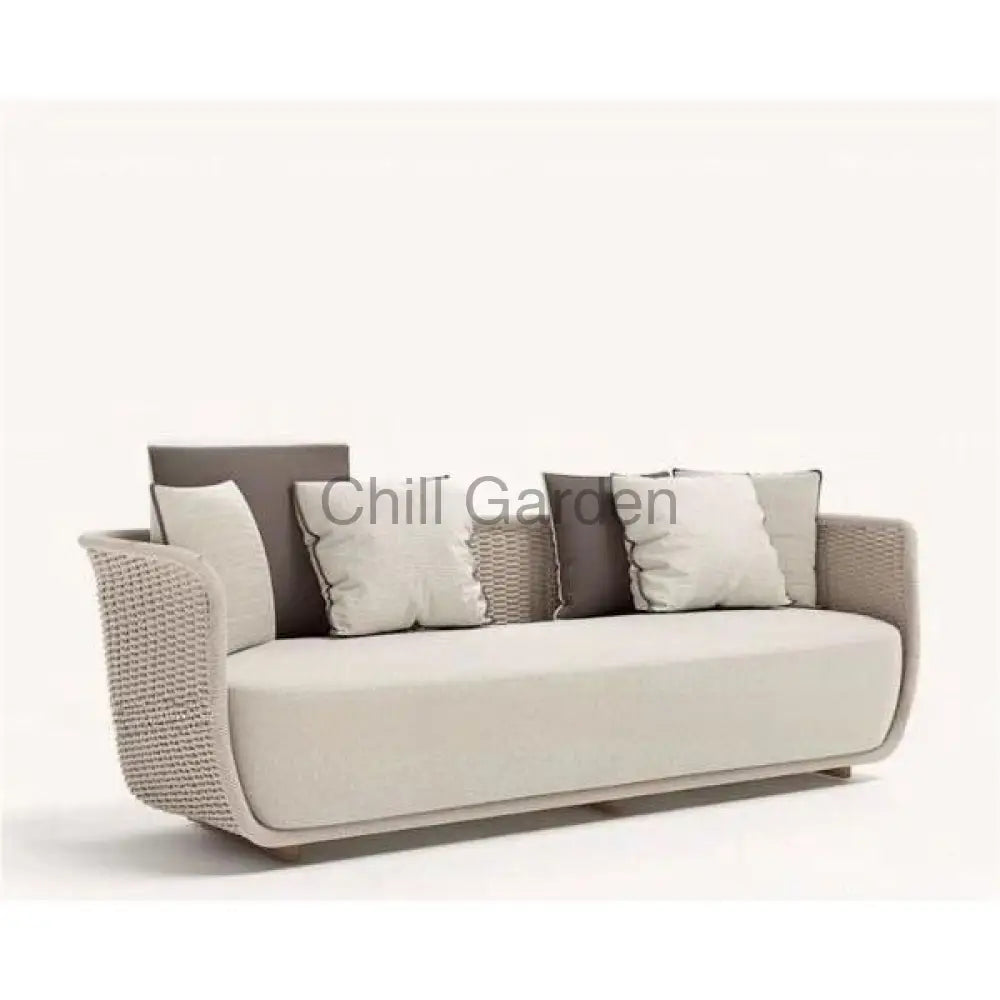 籐制戶外沙發 套裝 ︳藤椅 咖啡桌︳戶外傢俬 Sofa014